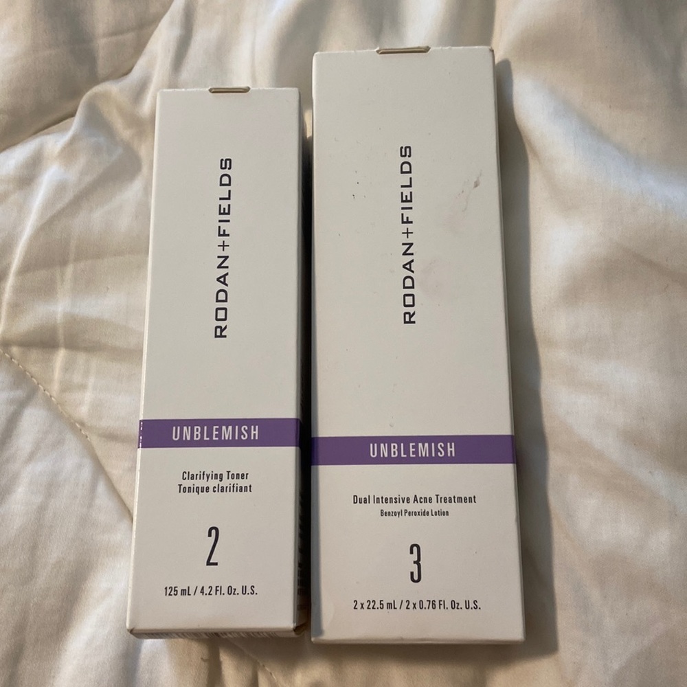Unblemish Step 2 & 3